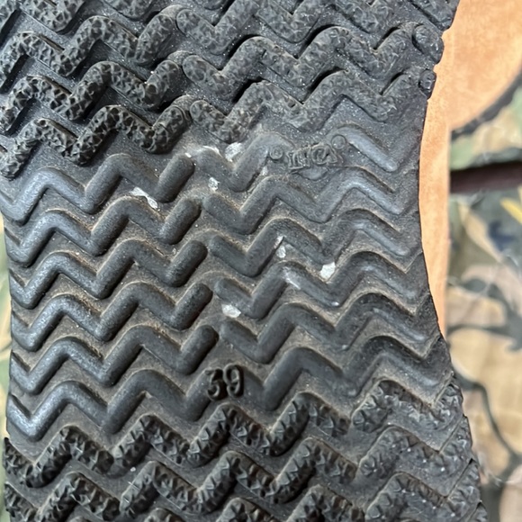 Vintage Fieramosca suede tie shoes, size 39, 9. - Picture 5 of 8